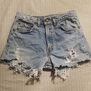 Jean shorts